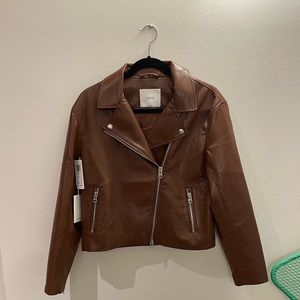 Wilfred Diaz Vegan Leather Jacket (NWT)